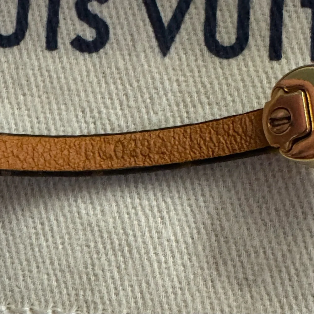 Louis Vuitton Gold and Brown Monogram Bracelet - Picture 7 of 7